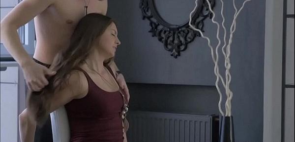 Gorgeous Teen Aaliyah Ass Creampie